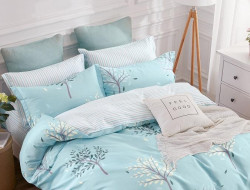 Постельное белье двухстороннее из твила TANGO тримпаль 50х70 (2шт), 70х70 (2шт) евро