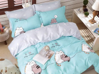 Постельное белье из твила TANGO love mom 70х70 (2шт) семейное