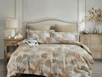 Постельное белье из фланели-люкс ASABELLAЗолотая осень 50х70 (2шт) и 70х70 (2шт) евро