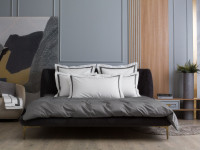 Комплект наволочек из египетского хлопка GERMAN GRASS с широкой отделкой Alpine Graphite Allure Grass 50х90 (2шт)