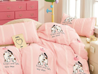 Постельное белье из твил-сатина TANGO lazy days 50х70 (2шт), 70х70 (2шт) евро