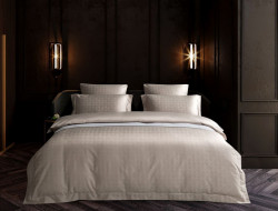 Постельное белье из хлопкового жаккарда ASABELLA 1514-7 50х70 (2шт) и 70х70 (2шт) семейное