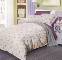 Постельное белье двухстороннее из сатина SAILID BL-31-4 семейное