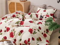 Постельное белье из твила TANGO алое великолепие 50х70 (1шт), 70х70 (1шт) 1,5-спальное