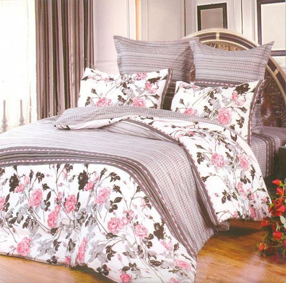 Постельное белье из сатина печатного САЙЛИД B-116 семейное