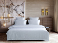 Постельное белье из хлопкового жаккарда ASABELLA Гексагон 50х70 (2шт) и 70х70 (2шт) евро