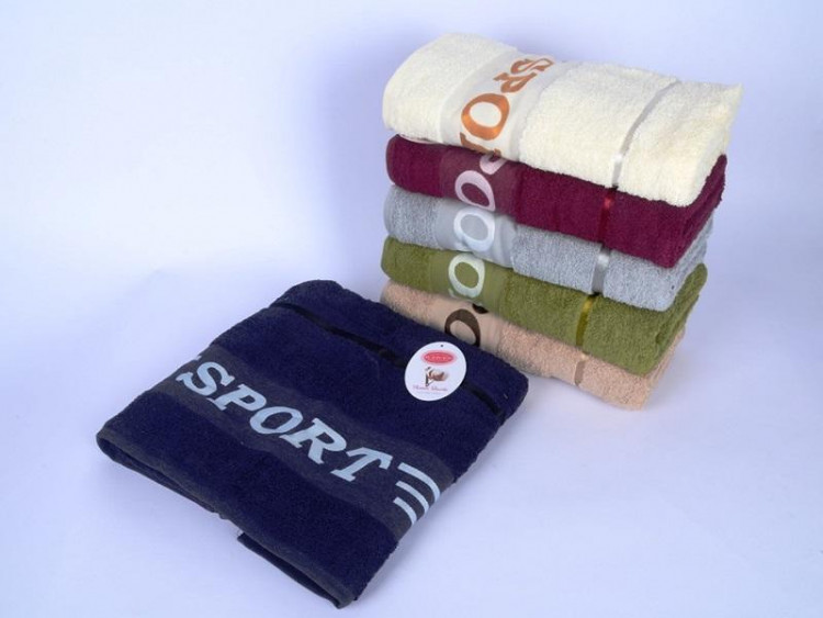 Набор полотенец махровых хлопковых KARVEN H3086 SPORT 50х90 (6шт)